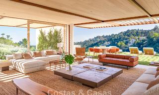 Villa de lujo moderna y elegante en venta en la prestigiosa urbanización de El Madroñal en Benahavís - Marbella 801861 