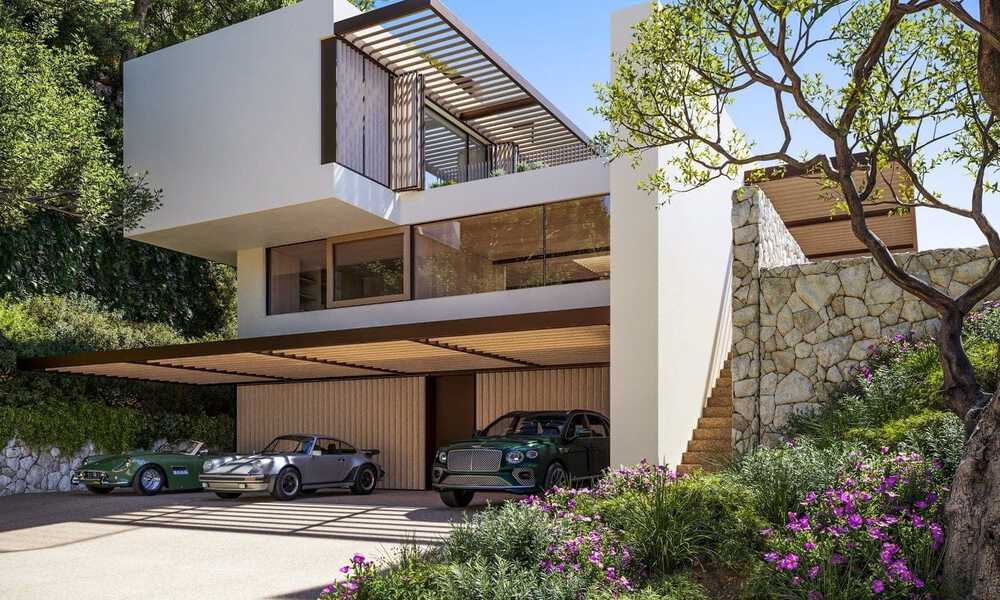 Villa de lujo moderna y elegante en venta en la prestigiosa urbanización de El Madroñal en Benahavís - Marbella 801864