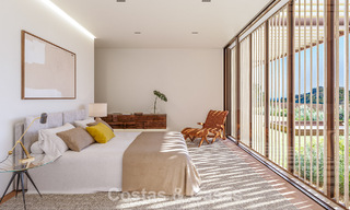 Villa de lujo moderna y elegante en venta en la prestigiosa urbanización de El Madroñal en Benahavís - Marbella 801867 