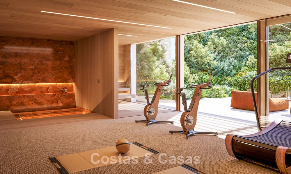 Villa de lujo moderna y elegante en venta en la prestigiosa urbanización de El Madroñal en Benahavís - Marbella 801870