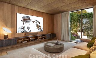 Villa de diseño de vanguardia con vistas panorámicas al mar en venta en El Madroñal, Marbella - Benahavís 801875 