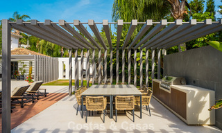 Villa moderna de lujo con piscina climatizada en venta en el Valle del Golf de Nueva Andalucía, Marbella 801954 