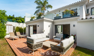 Villa moderna de lujo con piscina climatizada en venta en el Valle del Golf de Nueva Andalucía, Marbella 801977 