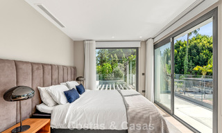 Villa moderna de lujo con piscina climatizada en venta en el Valle del Golf de Nueva Andalucía, Marbella 801983 
