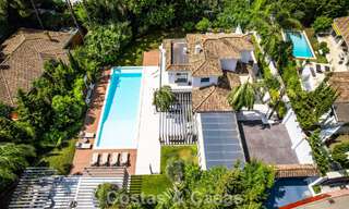 Villa moderna de lujo con piscina climatizada en venta en el Valle del Golf de Nueva Andalucía, Marbella 801999 