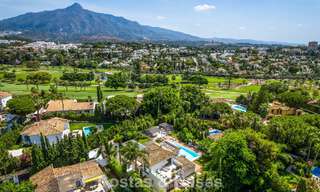Villa moderna de lujo con piscina climatizada en venta en el Valle del Golf de Nueva Andalucía, Marbella 802000 