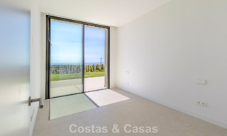 Villa nueva de lujo moderna con vistas panorámicas al mar en venta en las colinas de Marbella - Benahavís 802096 