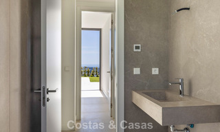 Villa nueva de lujo moderna con vistas panorámicas al mar en venta en las colinas de Marbella - Benahavís 802105 
