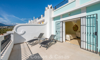 Encantadora adosada en venta en un complejo de estilo andaluz cerca de los servicios en Nueva Andalucía, Marbella 802379 