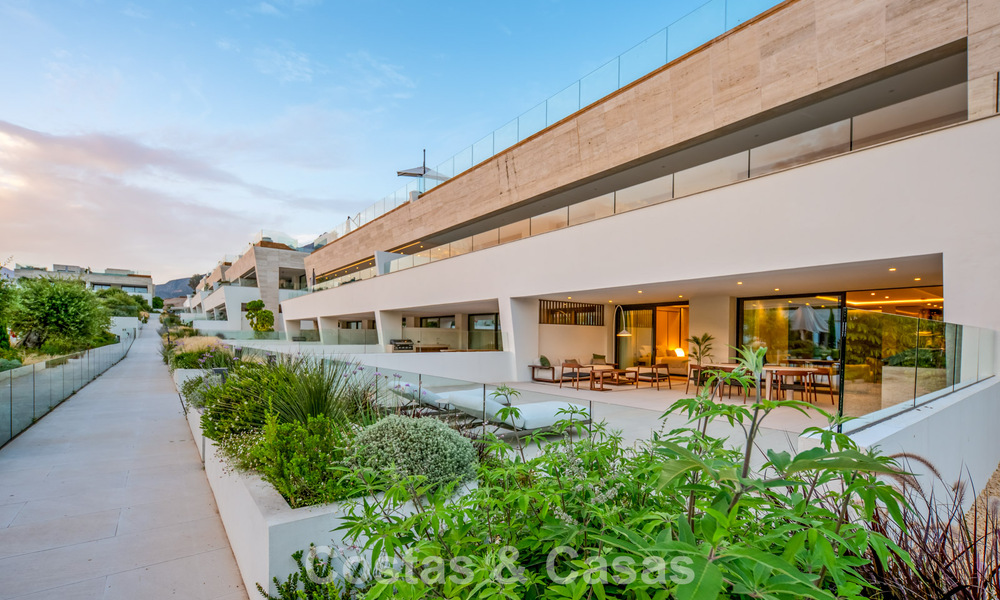 Exclusivo apartamento dúplex con interior Fendi en venta en la Milla de Oro de Marbella 802287