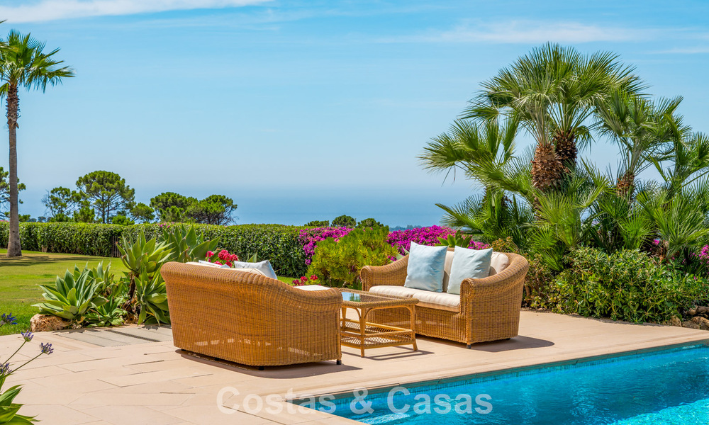Majestuosa finca en venta en un entorno verde en la New Golden Mile entre Marbella y Estepona 802211