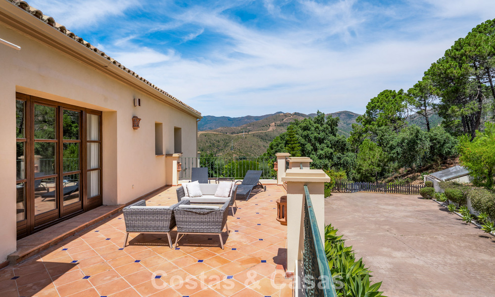 Majestuosa finca en venta en un entorno verde en la New Golden Mile entre Marbella y Estepona 802214