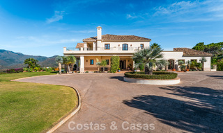Majestuosa finca en venta en un entorno verde en la New Golden Mile entre Marbella y Estepona 802218 