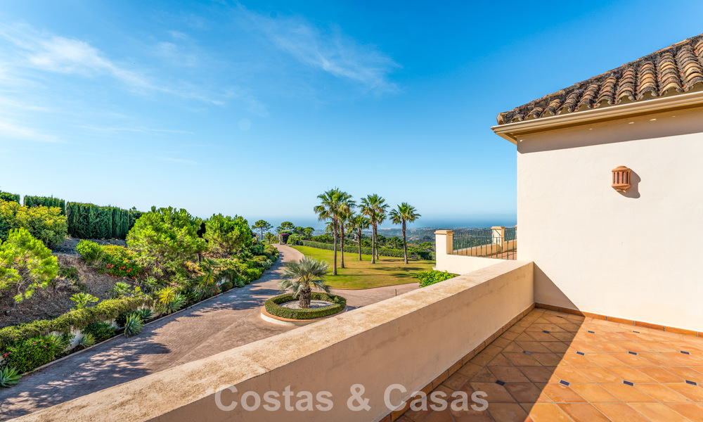 Majestuosa finca en venta en un entorno verde en la New Golden Mile entre Marbella y Estepona 802224