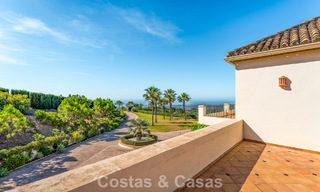 Majestuosa finca en venta en un entorno verde en la New Golden Mile entre Marbella y Estepona 802224 
