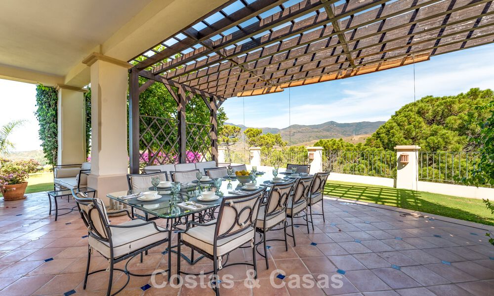Majestuosa finca en venta en un entorno verde en la New Golden Mile entre Marbella y Estepona 802262