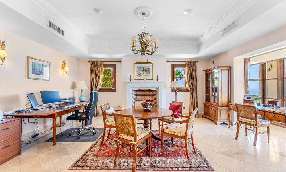 Majestuosa finca en venta en un entorno verde en la New Golden Mile entre Marbella y Estepona 802267