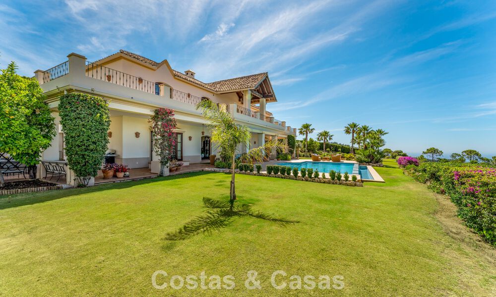 Majestuosa finca en venta en un entorno verde en la New Golden Mile entre Marbella y Estepona 802272
