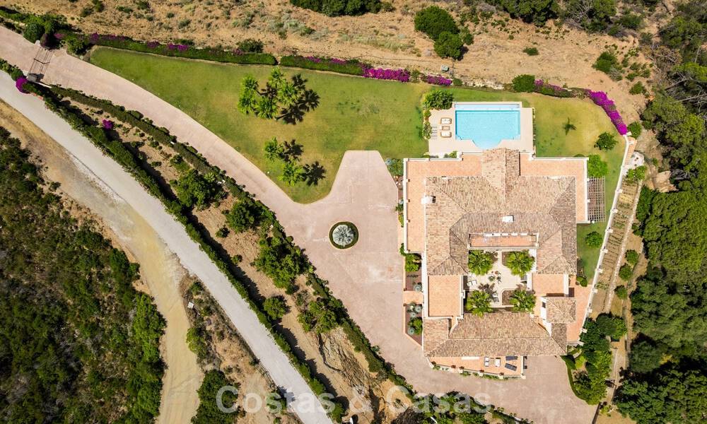 Majestuosa finca en venta en un entorno verde en la New Golden Mile entre Marbella y Estepona 802277