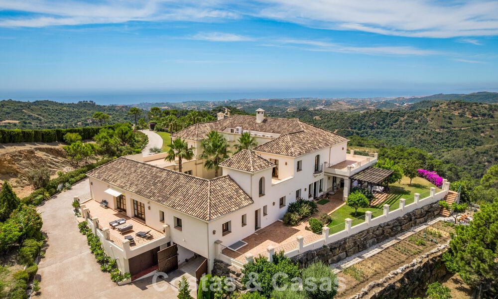 Majestuosa finca en venta en un entorno verde en la New Golden Mile entre Marbella y Estepona 802278