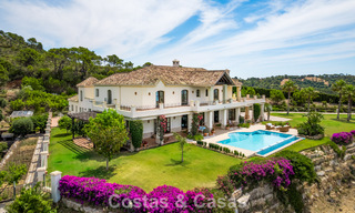 Majestuosa finca en venta en un entorno verde en la New Golden Mile entre Marbella y Estepona 802280 