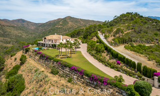 Majestuosa finca en venta en un entorno verde en la New Golden Mile entre Marbella y Estepona 802283 