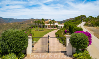 Majestuosa finca en venta en un entorno verde en la New Golden Mile entre Marbella y Estepona 802284 