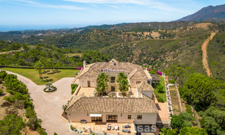 Majestuosa finca en venta en un entorno verde en la New Golden Mile entre Marbella y Estepona 802285 