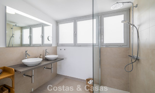 Ático dúplex moderno y luminoso con vistas frontales al mar en venta en Benalmádena, Costa del Sol 802184 