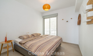 Ático dúplex moderno y luminoso con vistas frontales al mar en venta en Benalmádena, Costa del Sol 802193 