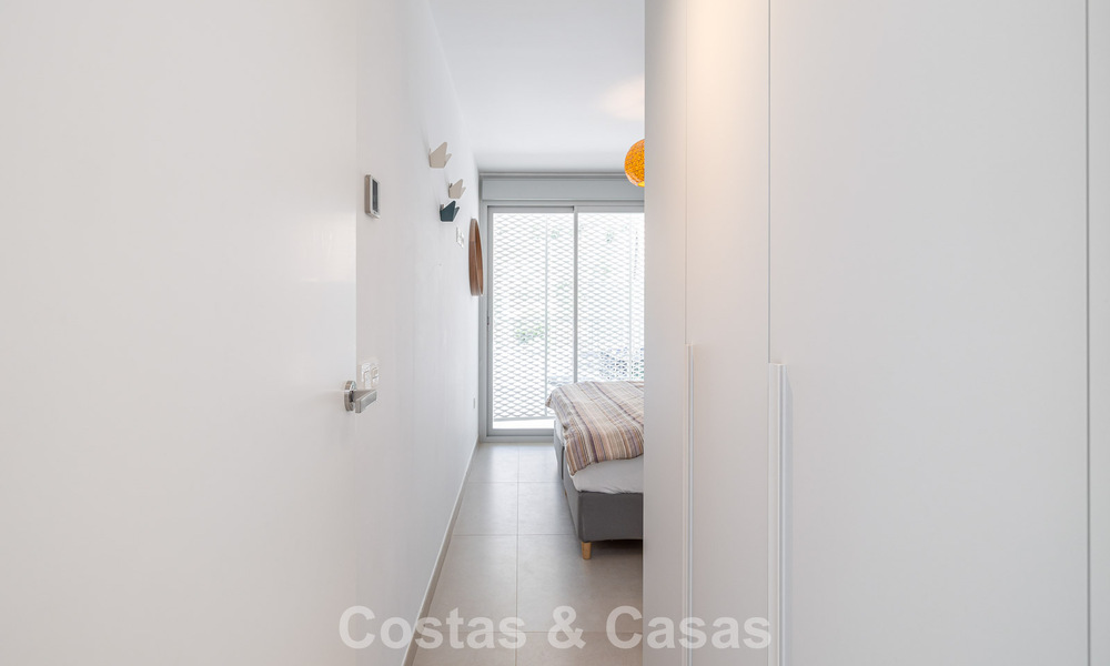Ático dúplex moderno y luminoso con vistas frontales al mar en venta en Benalmádena, Costa del Sol 802196
