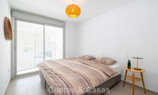 Ático dúplex moderno y luminoso con vistas frontales al mar en venta en Benalmádena, Costa del Sol 802197 