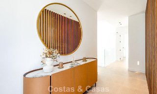 Villa de lujo contemporánea de nueva construcción con vistas al mar en venta en Mijas, Costa del Sol 802155 