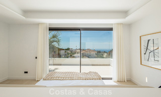 Villa de lujo contemporánea de nueva construcción con vistas al mar en venta en Mijas, Costa del Sol 802159 