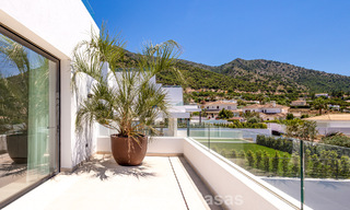 Villa de lujo contemporánea de nueva construcción con vistas al mar en venta en Mijas, Costa del Sol 802162 