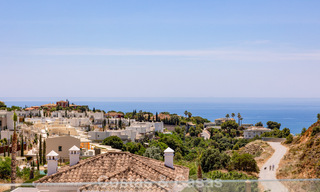 Villa de lujo contemporánea de nueva construcción con vistas al mar en venta en Mijas, Costa del Sol 802166 