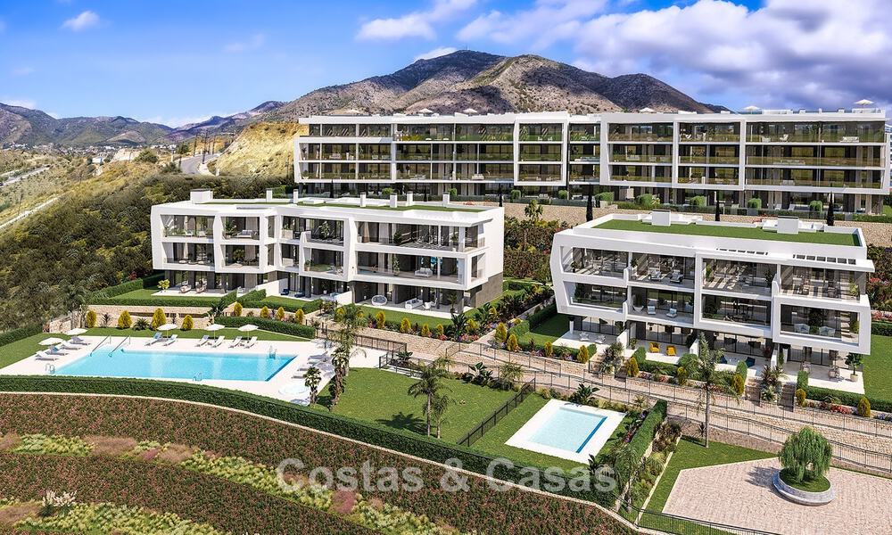 Modernos apartamentos de lujo con vistas al mar en El HIguerón, un complejo de estilo resort en Fuengirola, Costa del Sol 802675