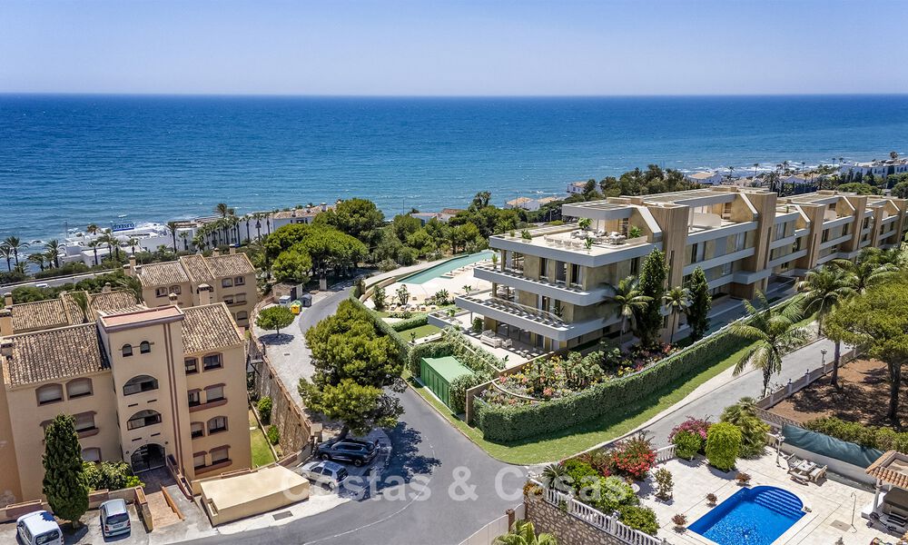 Modernos apartamentos de obra nueva con vistas panorámicas al mar en venta en La Cala de Mijas, Mijas Costa 802945