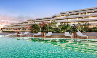 Modernos apartamentos de obra nueva con vistas panorámicas al mar en venta en La Cala de Mijas, Mijas Costa 802950 