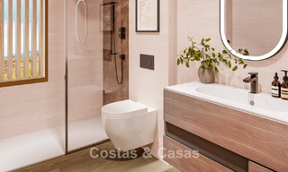 Modernos apartamentos de obra nueva con vistas panorámicas al mar en venta en La Cala de Mijas, Mijas Costa 802955 
