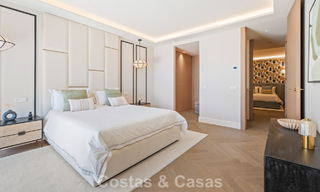 Exclusivo ático dúplex moderno con vistas panorámicas al mar en venta en Nueva Andalucía, Marbella 803094 