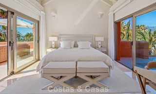 Exclusivo ático dúplex en venta en un complejo residencial junto a la playa en Los Monteros, Marbella Este 803231 