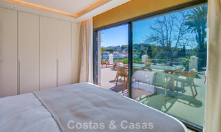 Villa mediterránea de lujo en venta, en primera línea de golf, en una prestigiosa urbanización de Nueva Andalucía, Marbella 803280 