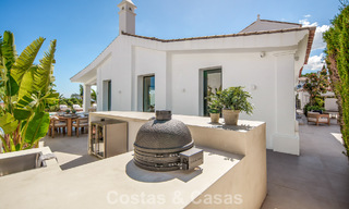 Villa de lujo española contemporánea con vistas panorámicas al mar en venta en Marbella - Benahavís 803358 