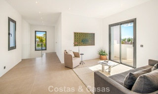 Villa de lujo española contemporánea con vistas panorámicas al mar en venta en Marbella - Benahavís 803392 