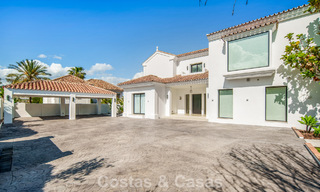 Villa de lujo española contemporánea con vistas panorámicas al mar en venta en Marbella - Benahavís 803396 