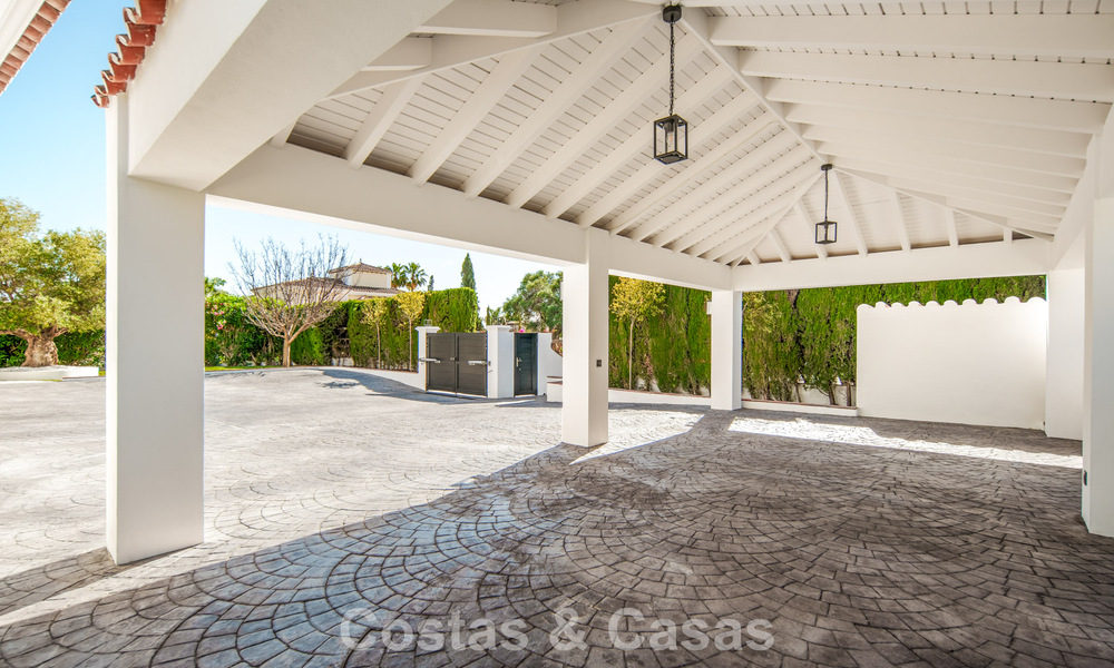 Villa de lujo española contemporánea con vistas panorámicas al mar en venta en Marbella - Benahavís 803400