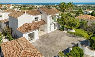 Villa de lujo española contemporánea con vistas panorámicas al mar en venta en Marbella - Benahavís 803402 