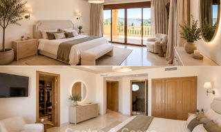 Amplia villa mediterránea con vistas al mar y un fantástico potencial de renovación en venta en La Quinta, Marbella - Benahavís 803472 