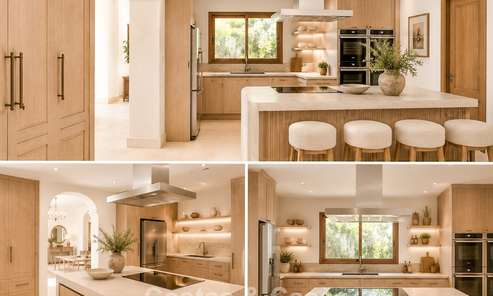 Amplia villa mediterránea con vistas al mar y un fantástico potencial de renovación en venta en La Quinta, Marbella - Benahavís 803507